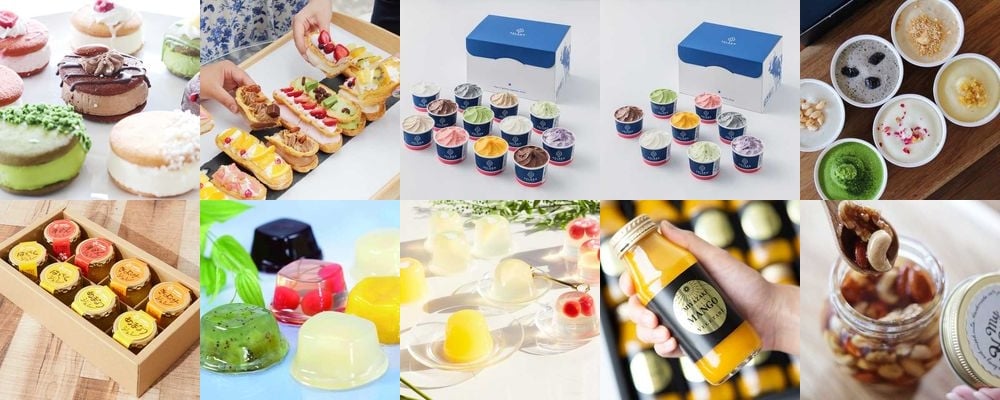 夏スイーツ特集！暑い季節の贈り物には、爽やかなお菓子を。