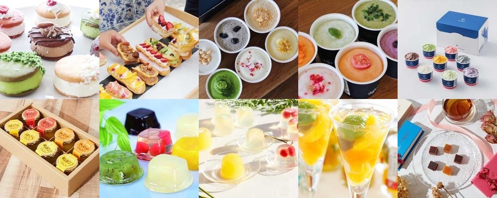 夏スイーツ特集！暑い季節の贈り物には、爽やかなお菓子を。
