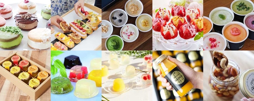 夏スイーツ特集！暑い季節の贈り物には、爽やかなお菓子を。