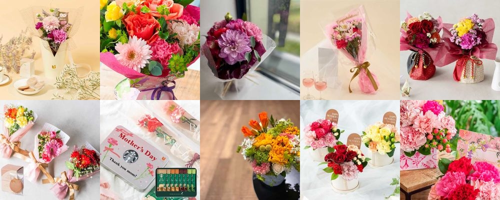 【母の日】花束に気持ちを託して。花言葉で選ぶ、おしゃれなフラワーブーケリスト