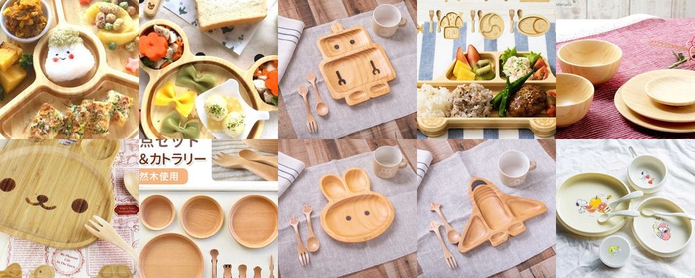 出産祝いにかわいいプレートを。食事をする赤ちゃんもニッコリ笑顔に