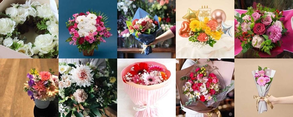 男性への昇進祝いにぴったりの花ギフト。アレンジメントから花束まで幅広くご紹介
