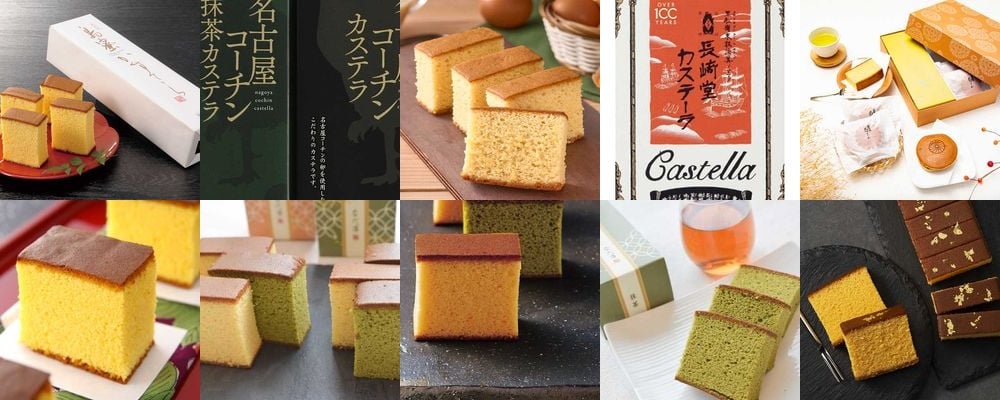 お見舞いに人気のカステラ特集。上品な見た目と優しい甘さで幅広い年代に喜ばれる